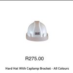 AT 7 Holdings Hard Hat with Caplamp